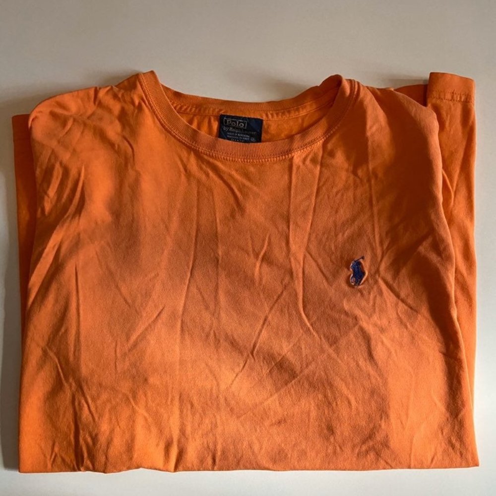 Orange Polo Ralph Lauren Short Sleeve